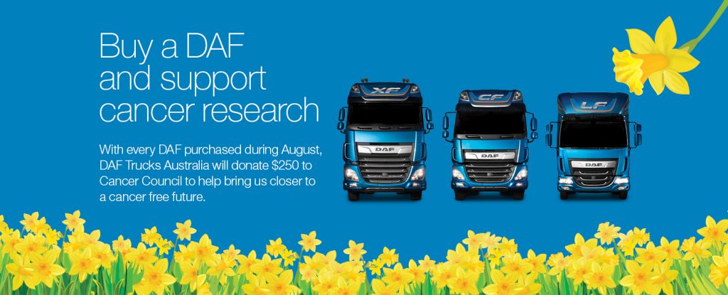 BUy a DAF and support cancer research