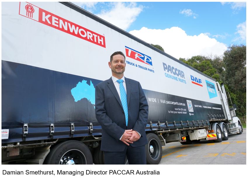 PACCAR Australia, has announced the appointment of a new Managing Director, Damian Smethurst